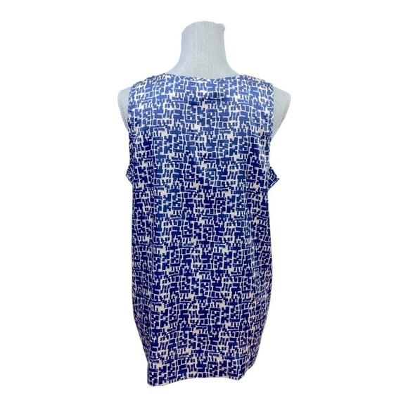 Joyce & Girls Silk Print tank top size XL - Picture 3 of 11